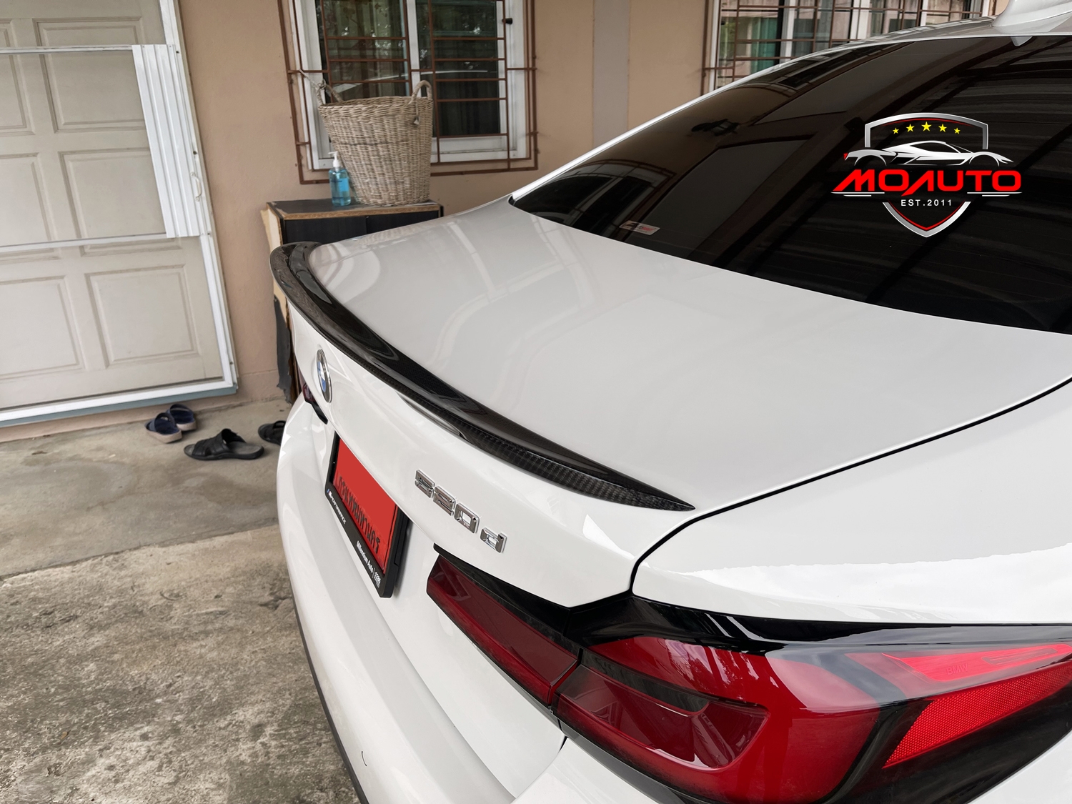 สปอยเลอร์ฝากระโปรงท้าย BMW G30 Carbon ทรง M Performance