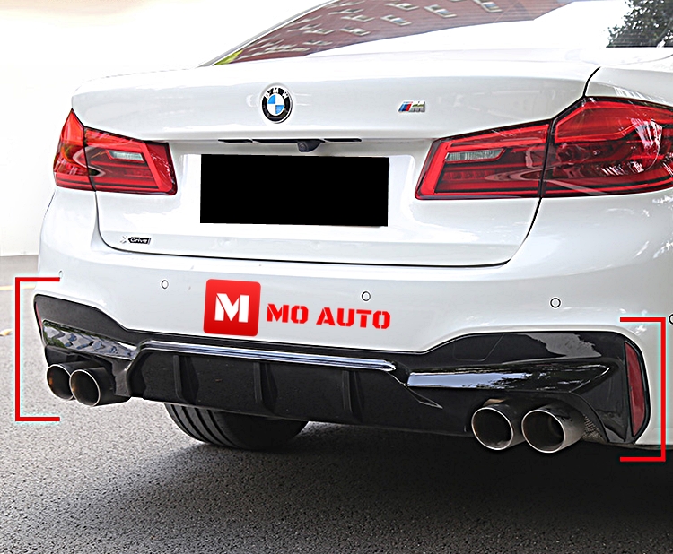 Diffuser BMW M5 G30 ดำเงา