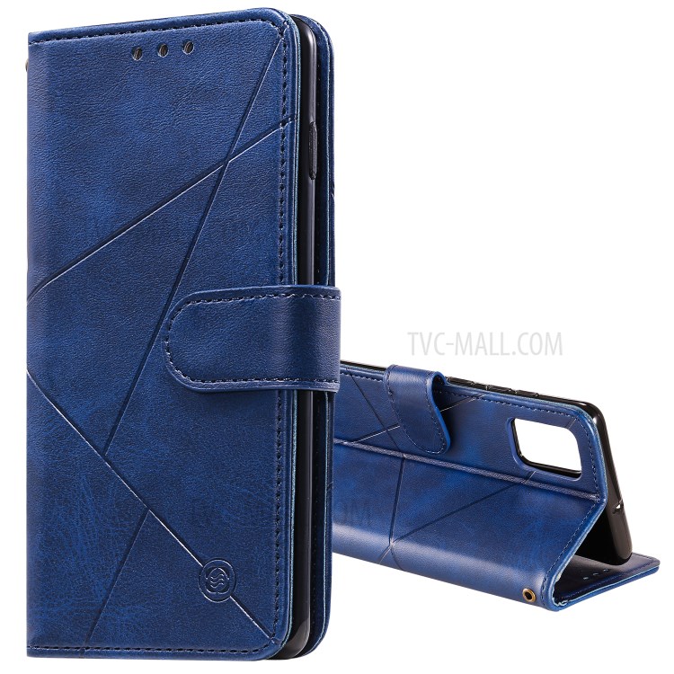 Case Vivo V19 / Pre-order * เคสเรขาคณิตสไตล์กระเป๋าสตางค์ซองหนังพลิกด้วยเชือกเส้นเล็ก *