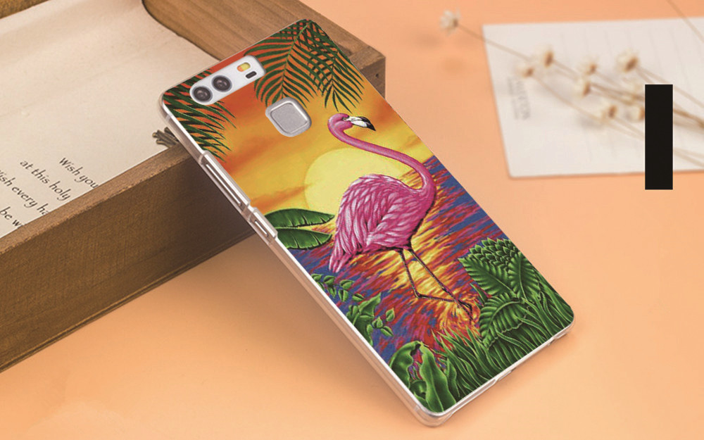 Case Huawei P7 / Pre-order * FLamingos เคสพลาสติกแข็งทนทาน รูปแบบอินเทรนด์ ไม่ซีดจาง *