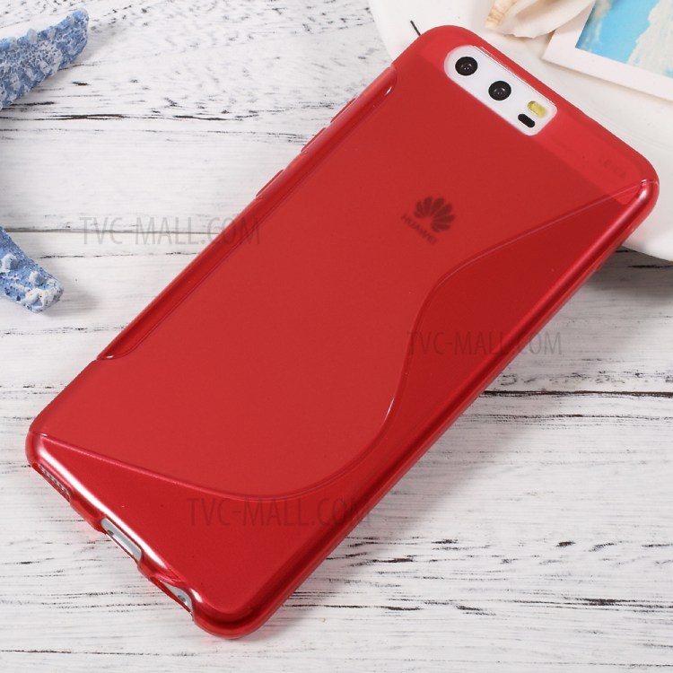 Case Huawei P10 / Pre-order * เคส TPU การออกแบบลายเส้น S-line *