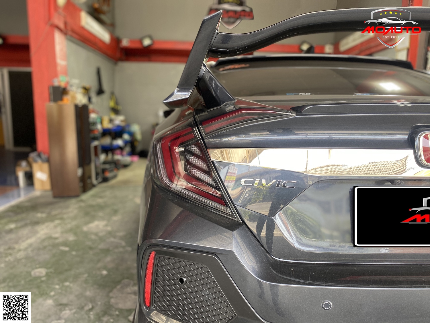 ไฟท้าย M-CONCEPT โคมใส CIVIC FC / FC MC 2016-2021