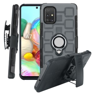 Case Samsung Galaxy A71 / Pre-order * เคส TPU + PC ไฮบริดพร้อมขาตั้งที่วางแหวน *