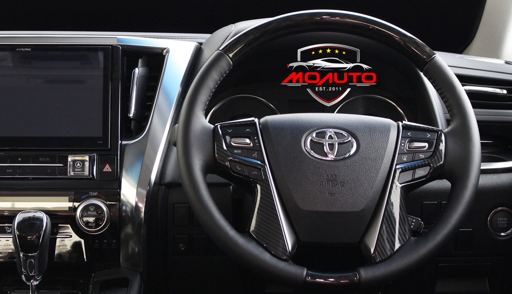 ครอบพวงมาลัย ALPHARD / VELLFIRE MC