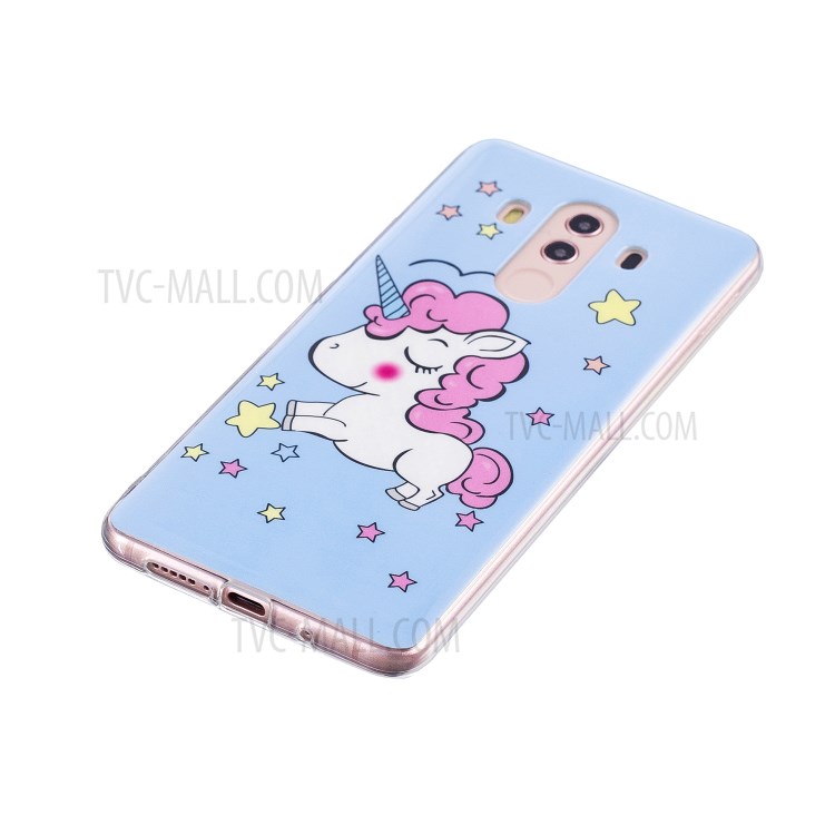 Case Huawei Mate 10 Pro / Pre-order * เอฟเฟกต์แสงส่องสว่างพิเศษตัวเรือนจะเรืองแสงในที่มืด รูปแบบสดใสดูทันสมัย *