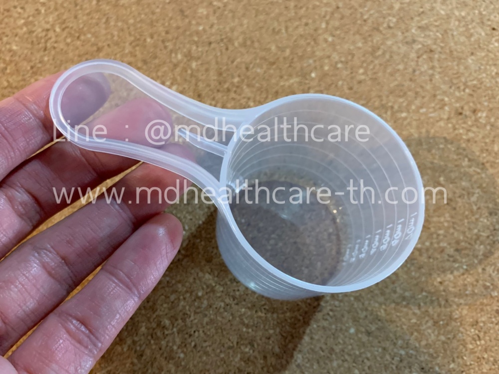 ช้อนตวง35กรัม/70ml.(cc.) ยาว9.5cm