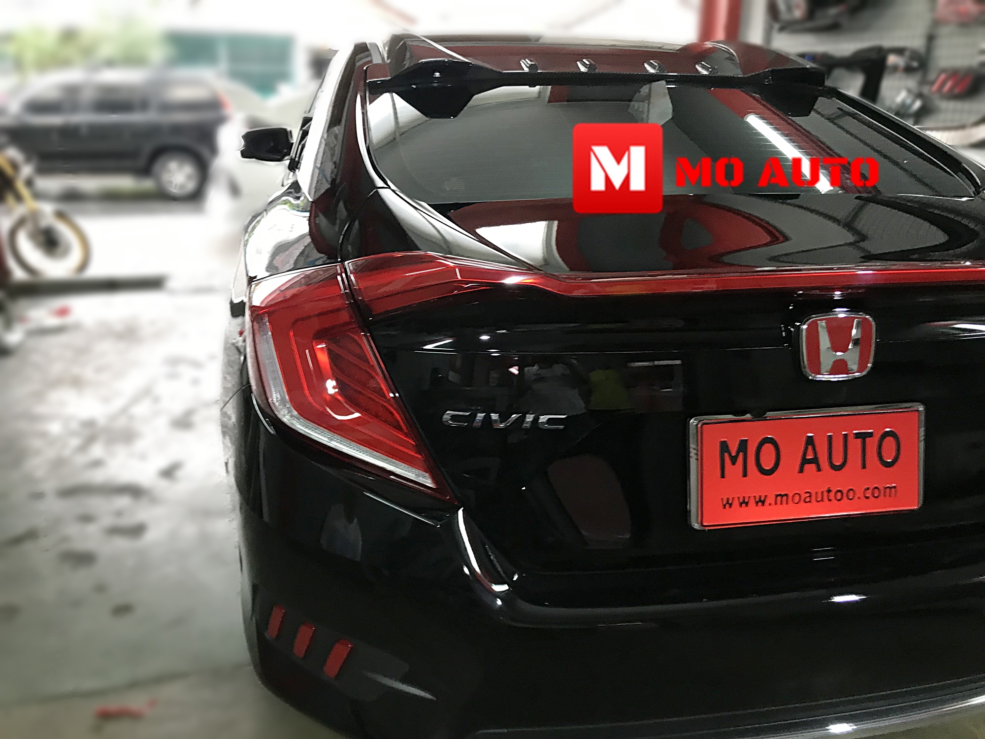 ไฟท้าย LED M-STEP พร้อมไฟฝากระโปรงท้าย CIVIC FC 2016 - 2021