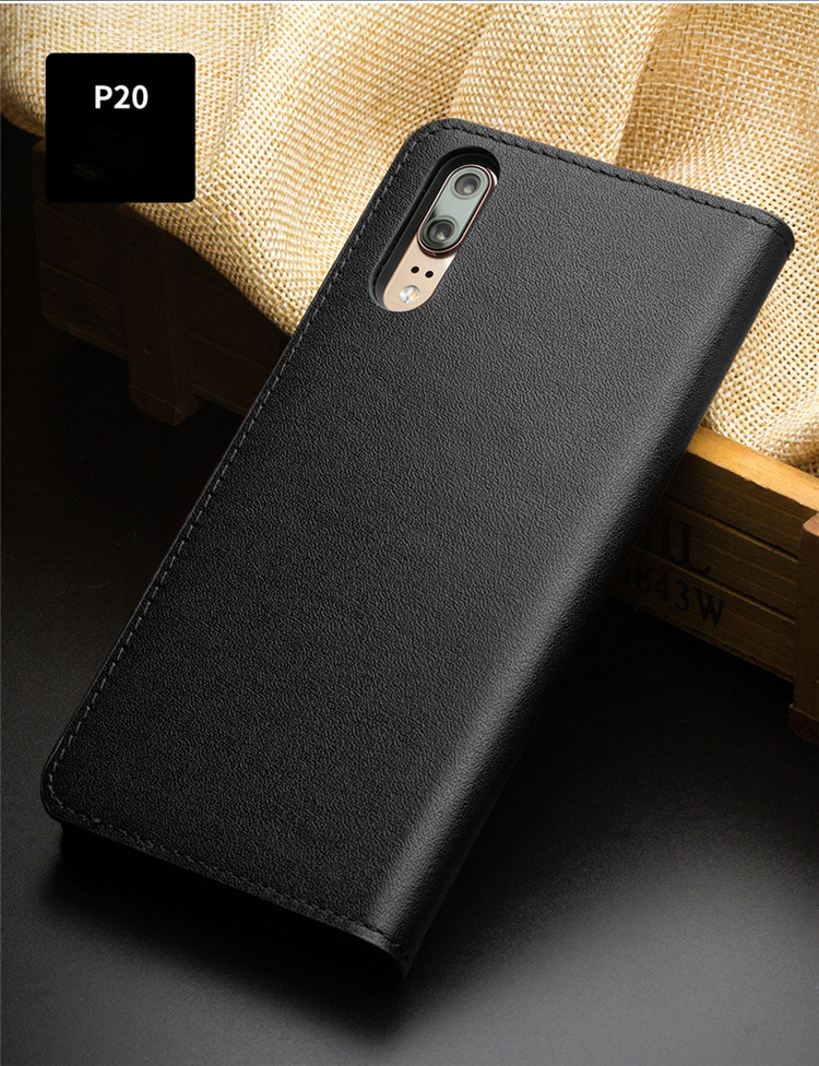 Case Huawei P20 / Pre-order * QIALINO คลาสสิก หนังวัวแท้ Wallet *