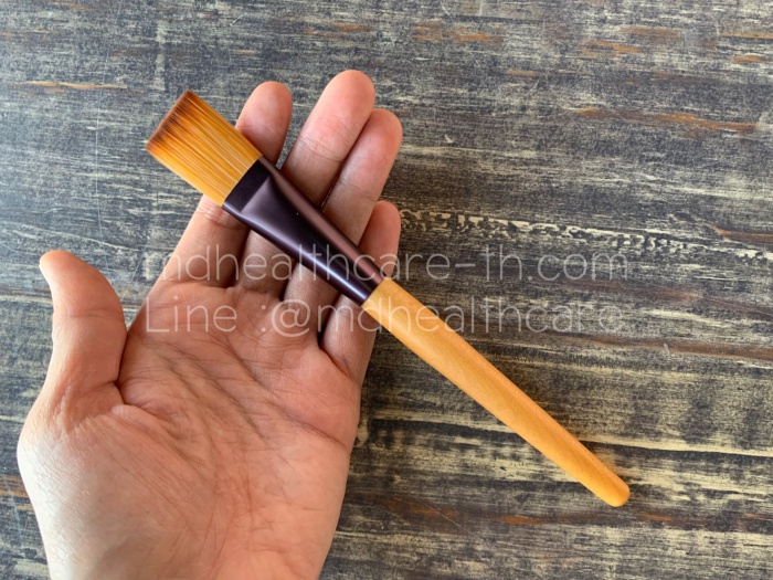 แปรงมาร์คหน้า - ขนาดกลาง M 17.5cm.***ขนแปรงพิเศษ อ่อนนุ่ม เกรดพรีเมี่ยมA