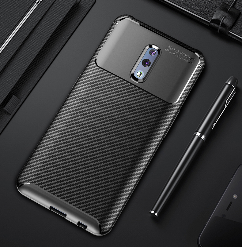 Case OPPO Reno / Pre-order * เคสคาร์บอนไฟเบอร์เนื้อ TPU ป้องกันอ่อนนุ่มยืดหยุ่นและทนทาน *