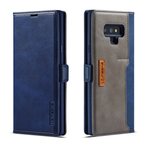 Case Samsung Galaxy Note9 / Pre-Order * IMEEKE เคส PU + TPU การจับคู่สีเคสหนังพลิกแนวนอน Frosted พร้อมที่วางและช่องเสียบการ์ด *