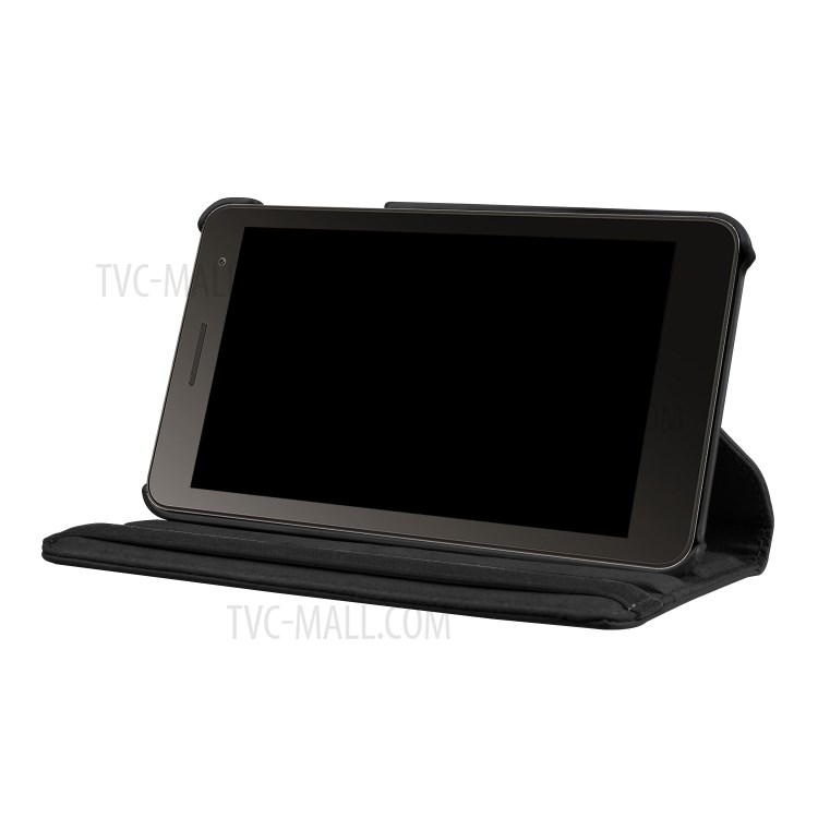 Case Huawei Mediapad T2 7.0 / Pre-order * เคสหนัง PU พื้นผิวลิ้นจี่ หมุน 360 องศา *