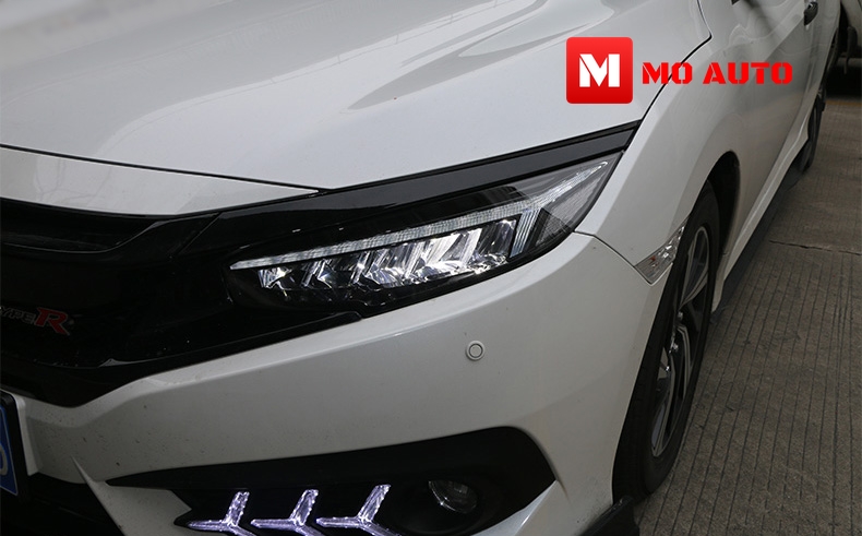 โคมไฟหน้า LED CIVIC FK ทรง Audi Style