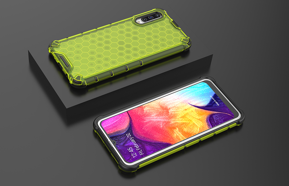 Case Samsung Galaxy A50/A50s/A30s / Pre-order * เคส Cool Guard Hybrid PC พร้อมขาตั้ง *