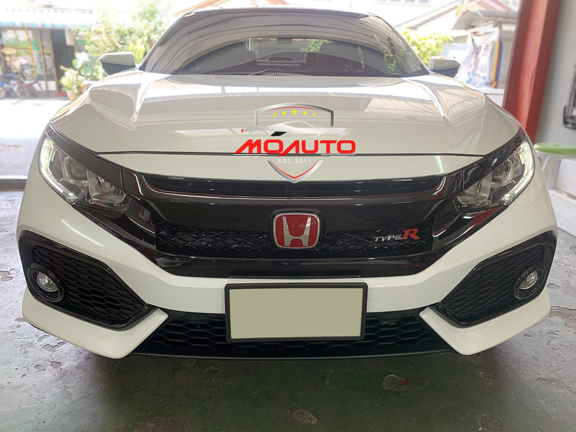 ชุดแต่งกันชนหน้าสำหรับ CIVIC FC ทรง FK HATCHBACK