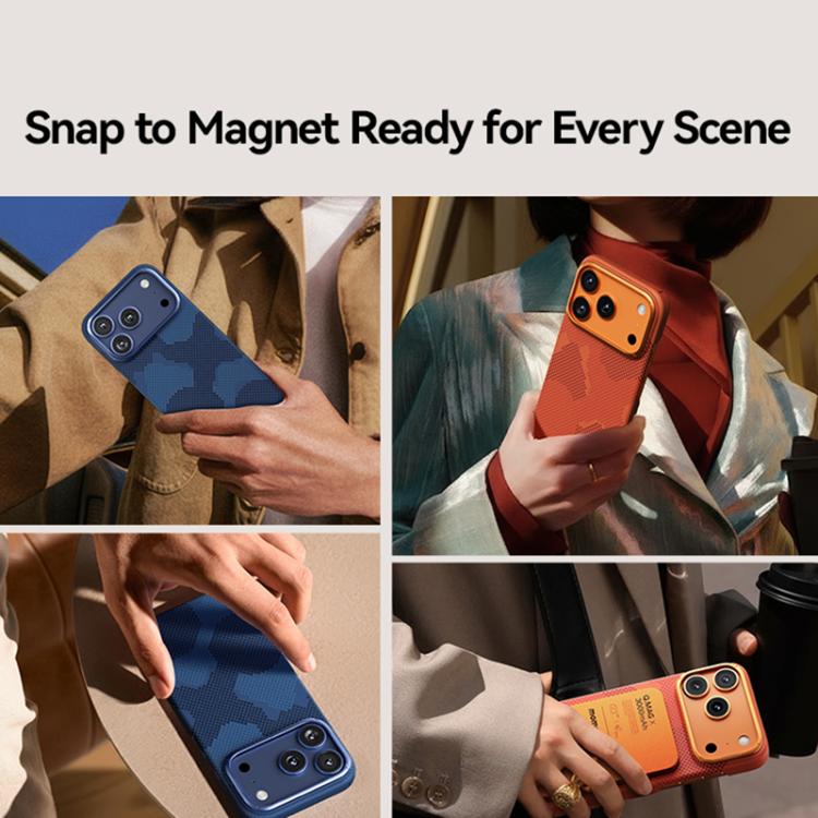 Case iPhone 17 Pro Max # Pre-order * เคสโทรศัพท์ MagSafe บางเฉียบ MOMAX Aramid Fiber *