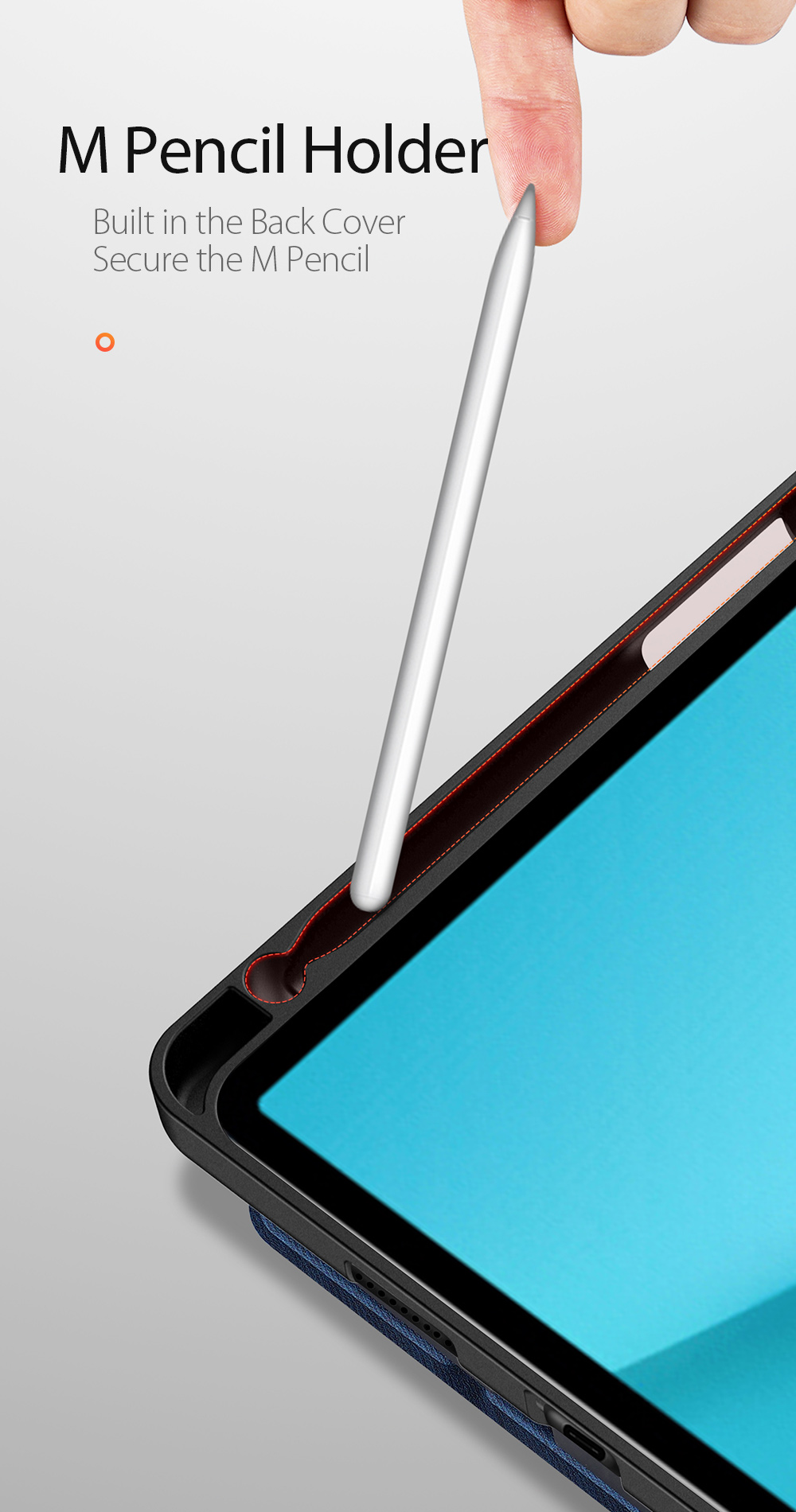 Case HUAWEI MatePad 11 # Pre- Order * DUX DUCIS Domo รองรับฟังก์ชั่นปลุก/นอนหลับอัตโนมัติ Soft TPU กันกระแทกพร้อมที่ใส่ปากกา * *