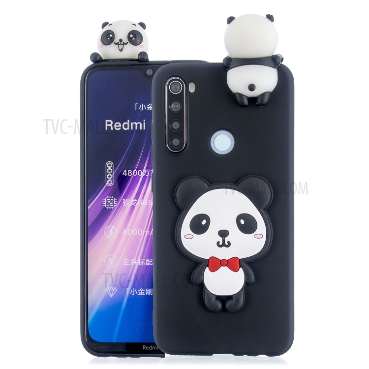 Case Xiaomi Redmi Note 8 / Pre-order * 3D สัตว์ตุ๊กตาตกแต่ง TPU *