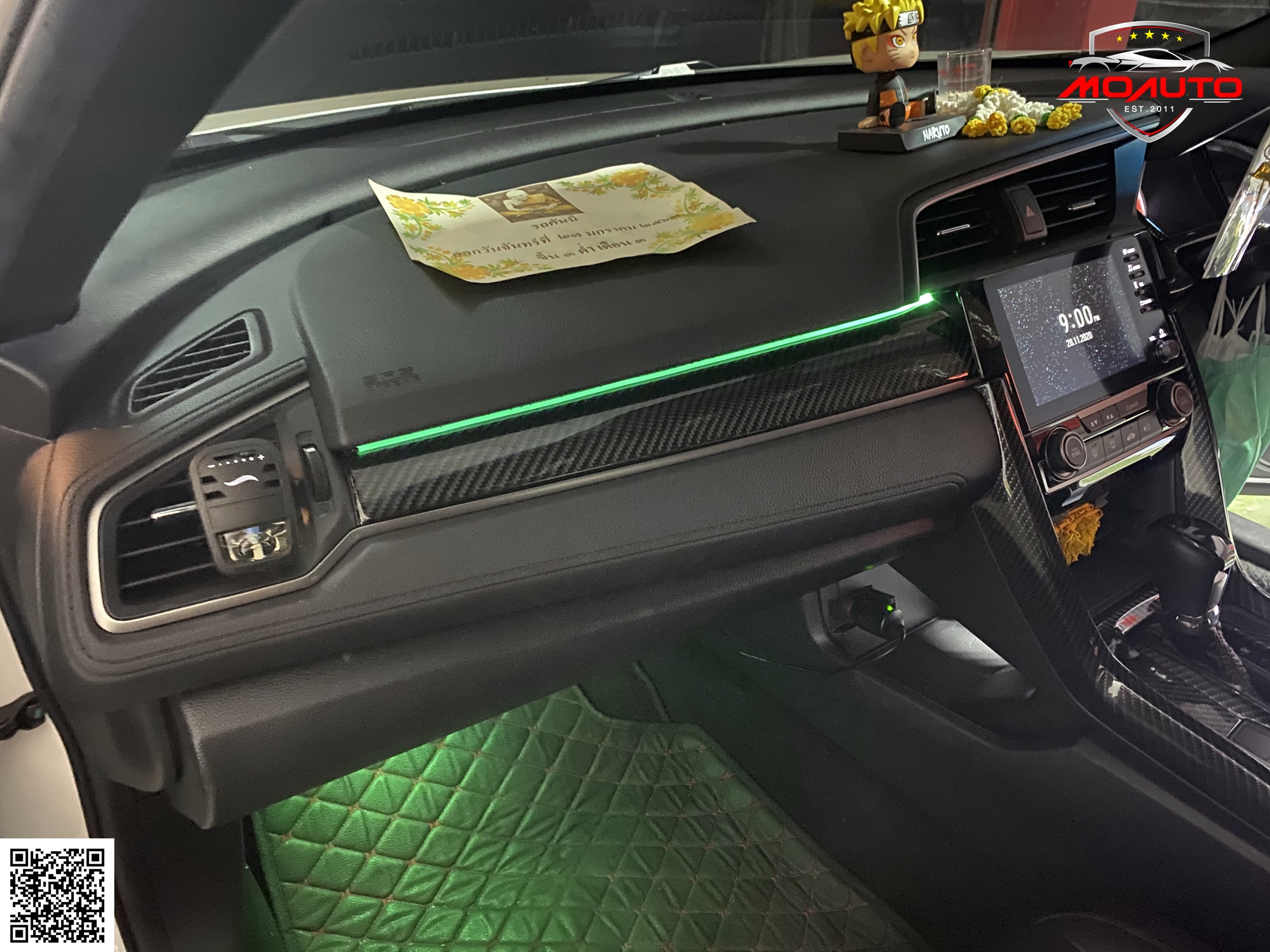 ไฟ Ambient light ตรงรุ่น V1 CIVIC FC / FK