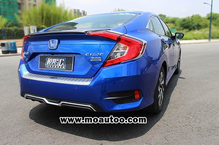 คิ้วไฟท้ายโครเมียม CIVIC FC