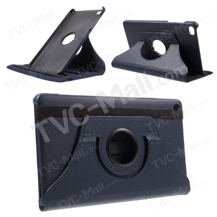 Case Huawei MediaPad M2 8.0 / Pre-order * เคสผิวลิ้นจี่ 360 องศาการหมุน *