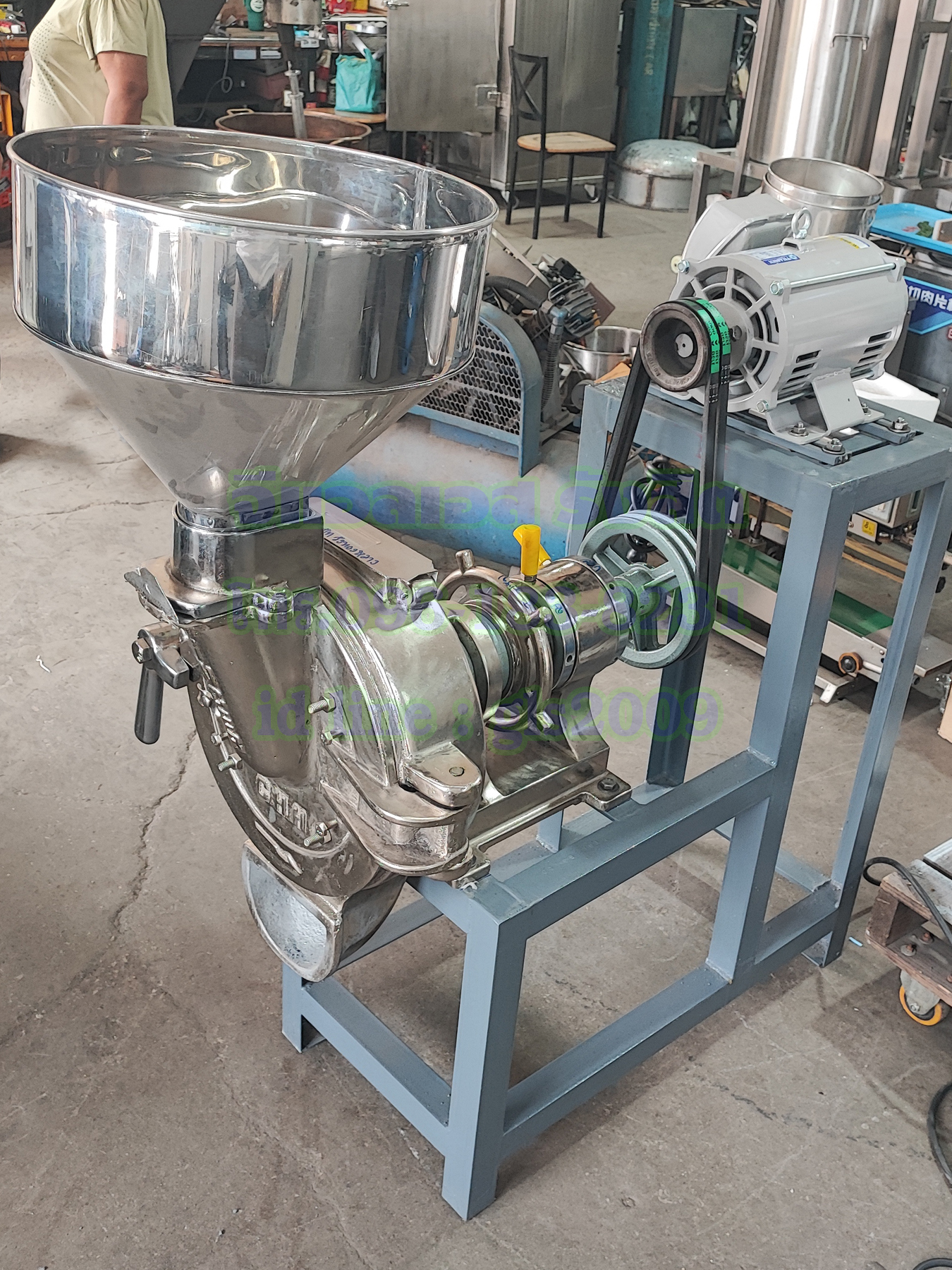 เครื่องโม่ถั่ว12นิ้วมอเตอร์3แรง