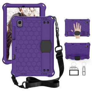 Case Samsung Galaxy Tab A7 (2020)/ Pre-Order * เคส EVA เนื้อรังผึ้ง Kickstand พร้อมสายคล้องไหล่ *