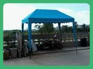 เต็นท์ผ้าใบทรงปั้นหยา เต็นท์ ผ้าใบ รังสิต ขนาดกว้าง3เมตร ยาว5เมตร