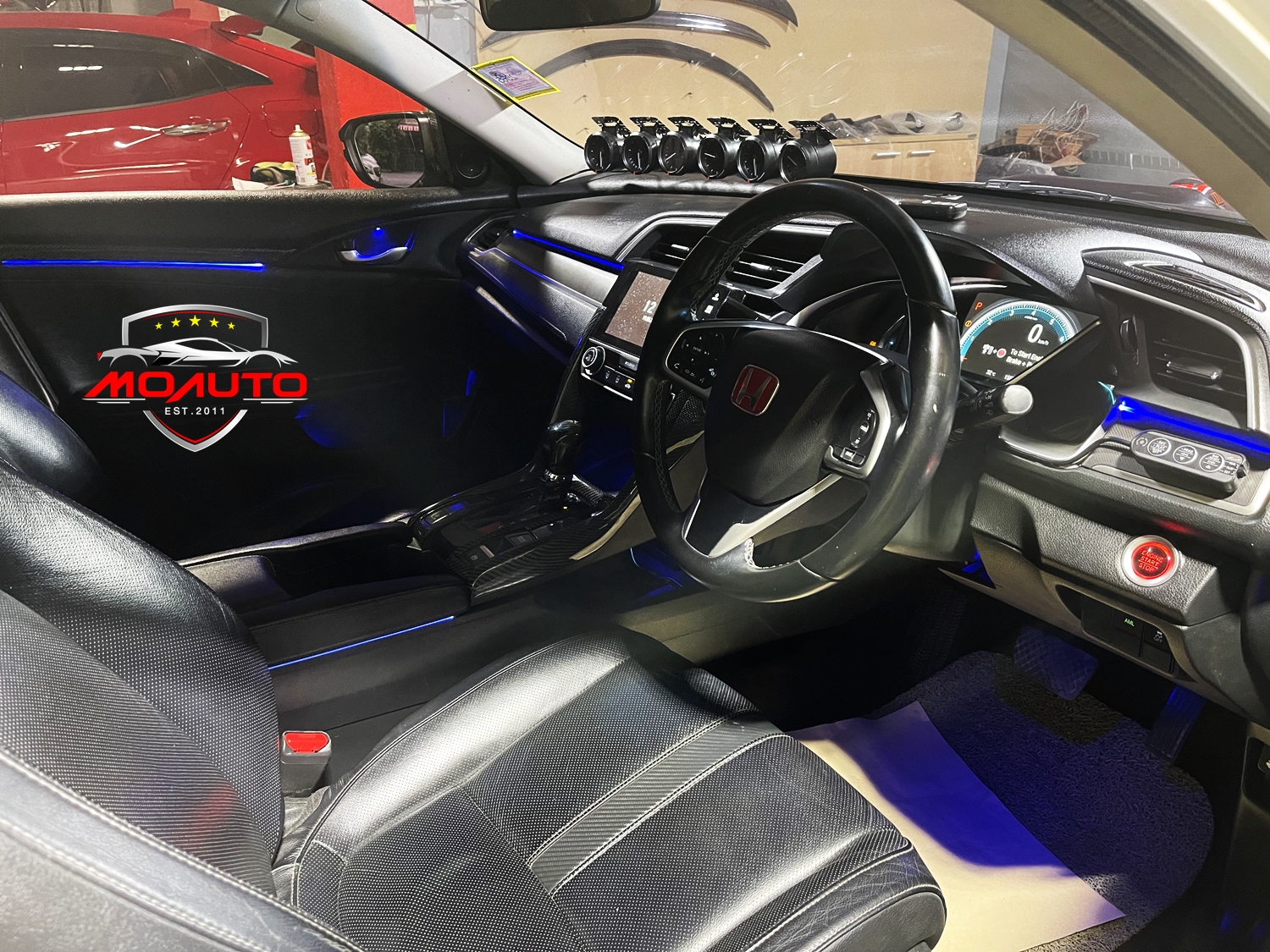 ไฟ Ambient light ตรงรุ่น V1 CIVIC FC / FK