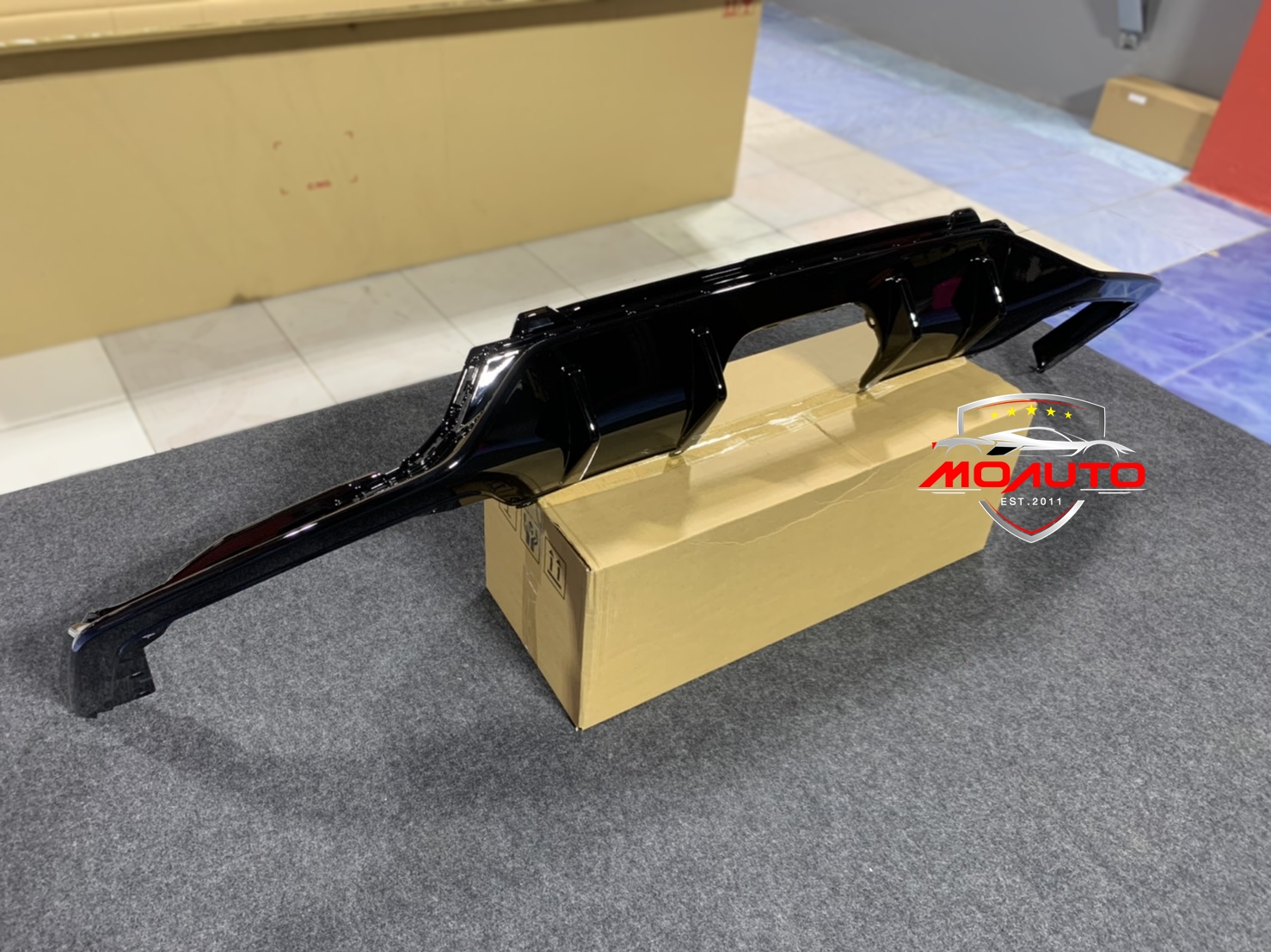 Diffuser หลังท่อออกกลาง ทรงศูนย์ HATCHBACK ( FK MC )