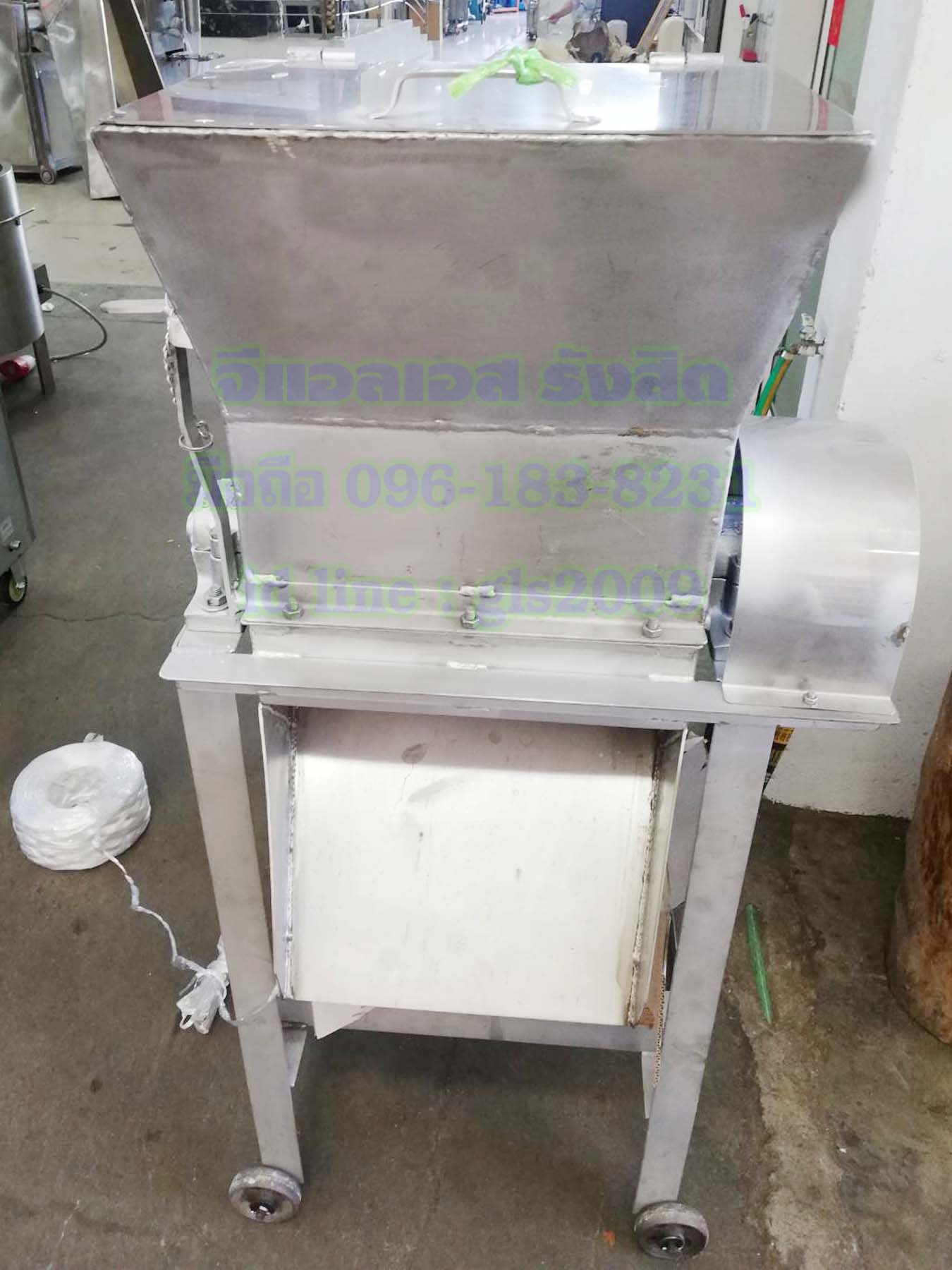 เครื่องตีน้ำแข็งสแตนเลส1กั๊กมอเตอร์2แรง