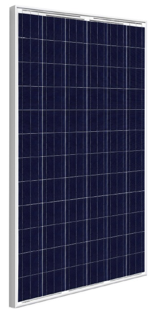 แผงโซล่าเซลล์ Hanwha ชนิด Polycrystalline Silicon ขนาด 240W รับประกัน 12 ปี