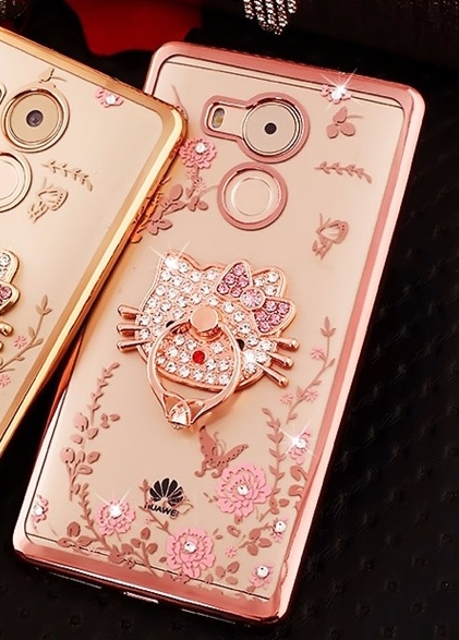 Case Huawei P7/ Pre-order * เคสหรูหราเทคนิคการชุบทอง TPU ซิลิโคนอ่อนนุ่ม + แหวน *