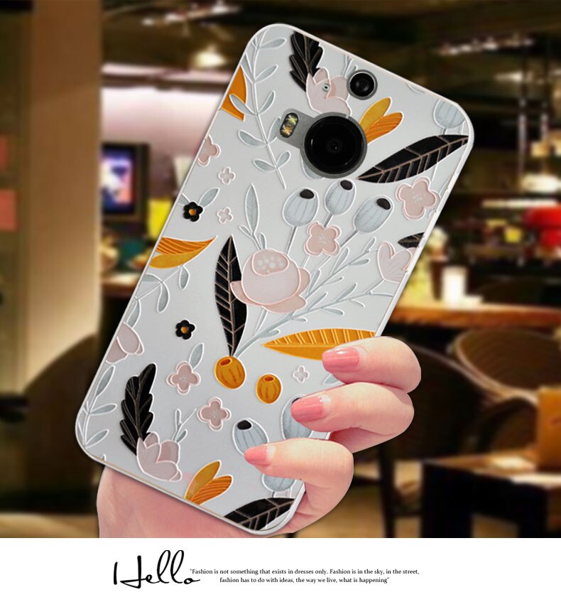Case HTC One M9 Plus / Pre-order * เคสหรูหราซิลิโคน พิมพ์ลายนูน สีสันสดใส *