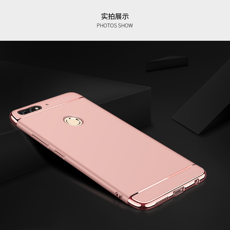 Case Huawei Y7 Pro 2018 / Pre-order * 3-in-1 คุ้มครอง วัสดุโพลีคาร์บอเนตพรีเมี่ยม *