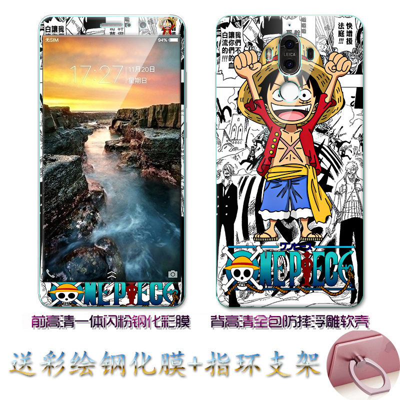 Case Huawei Mate 9 / Pre-orde * เคส TPU ลายการ์ตูนน่ารักๆ + กระจกนิรภัย *