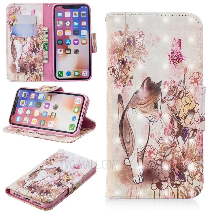 Case iPhone X, iPhone XS / Pre-Order * รูปแบบลวดลายจุดไฟประดับ *