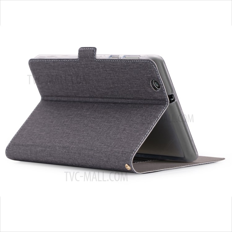 Case Huawei MediaPad T3 7' 3G / Pre-order * เคสหนัง PU ช่องเสียบการ์ดปลอกแม่เหล็กยืนอยู่กับสายคล้องมือ *