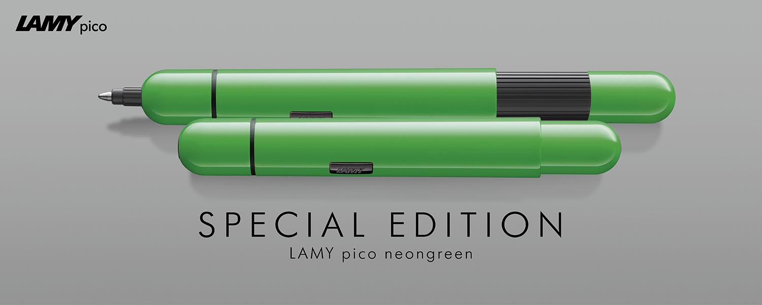LAMY pico neon green 2019 ballpoint pen limited edition