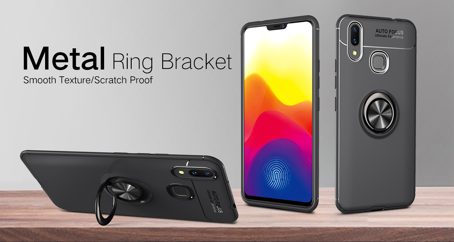 Case Huawei Nova 3i / Pre-Order * Finger Ring Kickstand (แผ่นโลหะแม่เหล็กแบบ Built-in) *
