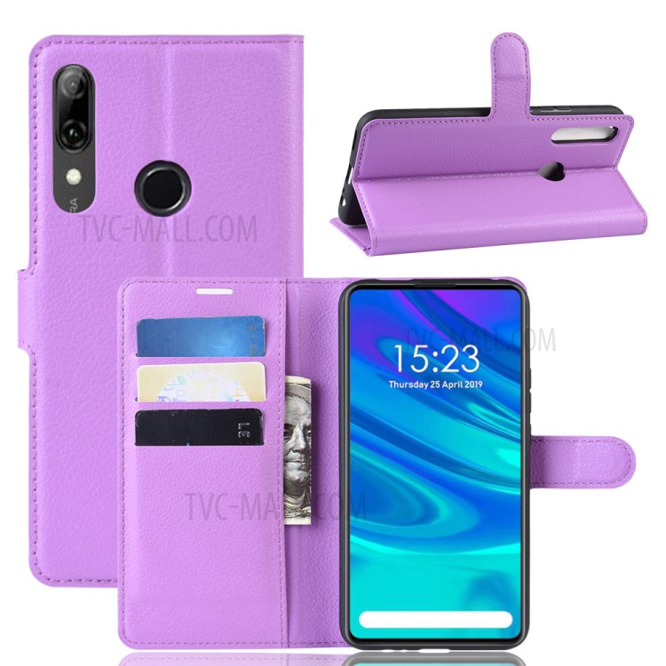 Case Huawei Y9 Prime 2019 / Pre-Order * เคสผิวลิ้นจี่กระเป๋าสตางค์ และช่องใส่เงินสด *