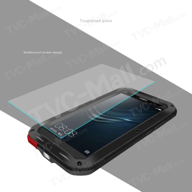 Case Huawei P9 Plus / Pre-order * LOVE MEI วัสดุ: โลหะ + ซิลิโคน + กระจก *