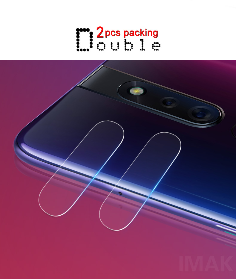 กระจกเลนส์กล้องหลัง OPPO F11 Pro / Pre-Order * IMAK 2 ชิ้น / แพ็ค ป้องกันรอยขีดข่วนและทนต่อการสึกหรอ *