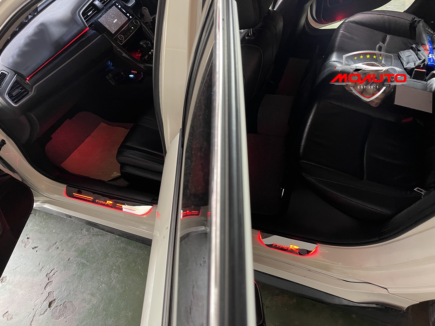 สคับเพลท LED TYPE-R FC/FK/MC 2019