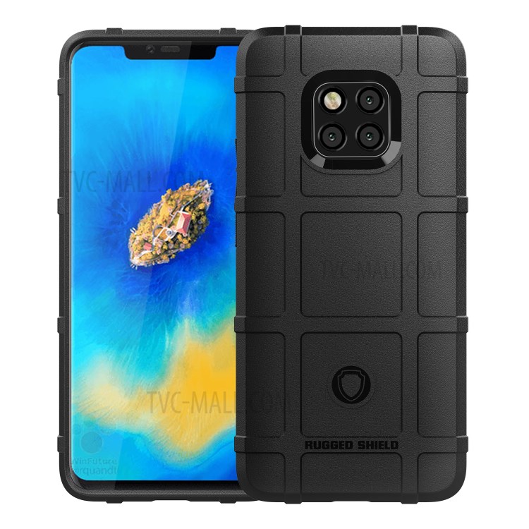 Case Huawei Mate 20 Pro / Pre-order * เคสพื้นผิวตารางสี่เหลี่ยมเนื้อ TPU *