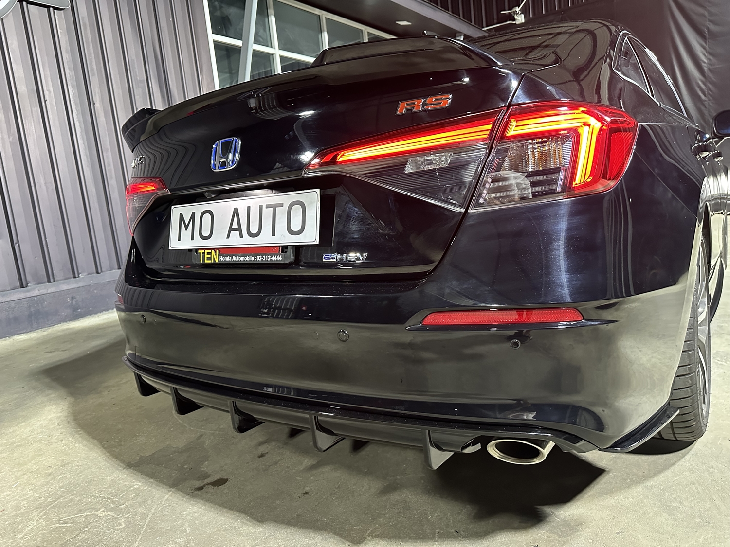ดิฟหลัง M-SPORT ดำเงา V2 CIVIC FE