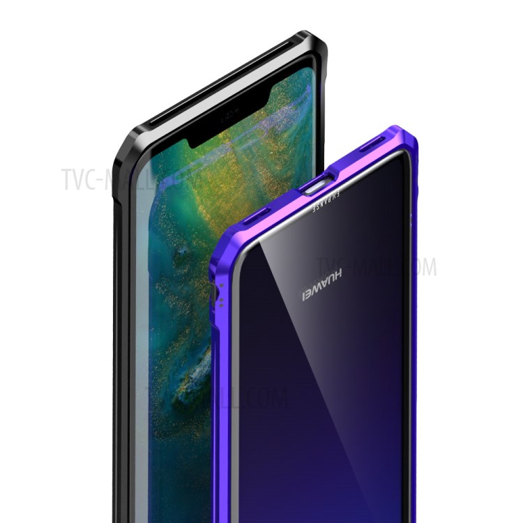 Case Huawei Mate 20 X / Pre-order * กรอบโลหะ + กระจกนิรภัยปกหลัง *