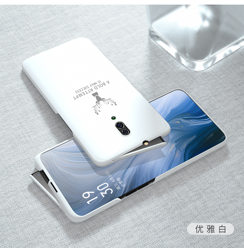 Case OPPO Reno 2 / พรีออเดอร์ * เคสหนัง TPU Elk บางเฉียบนุ่มพร้อมแม่เหล็ก liftable Cap *