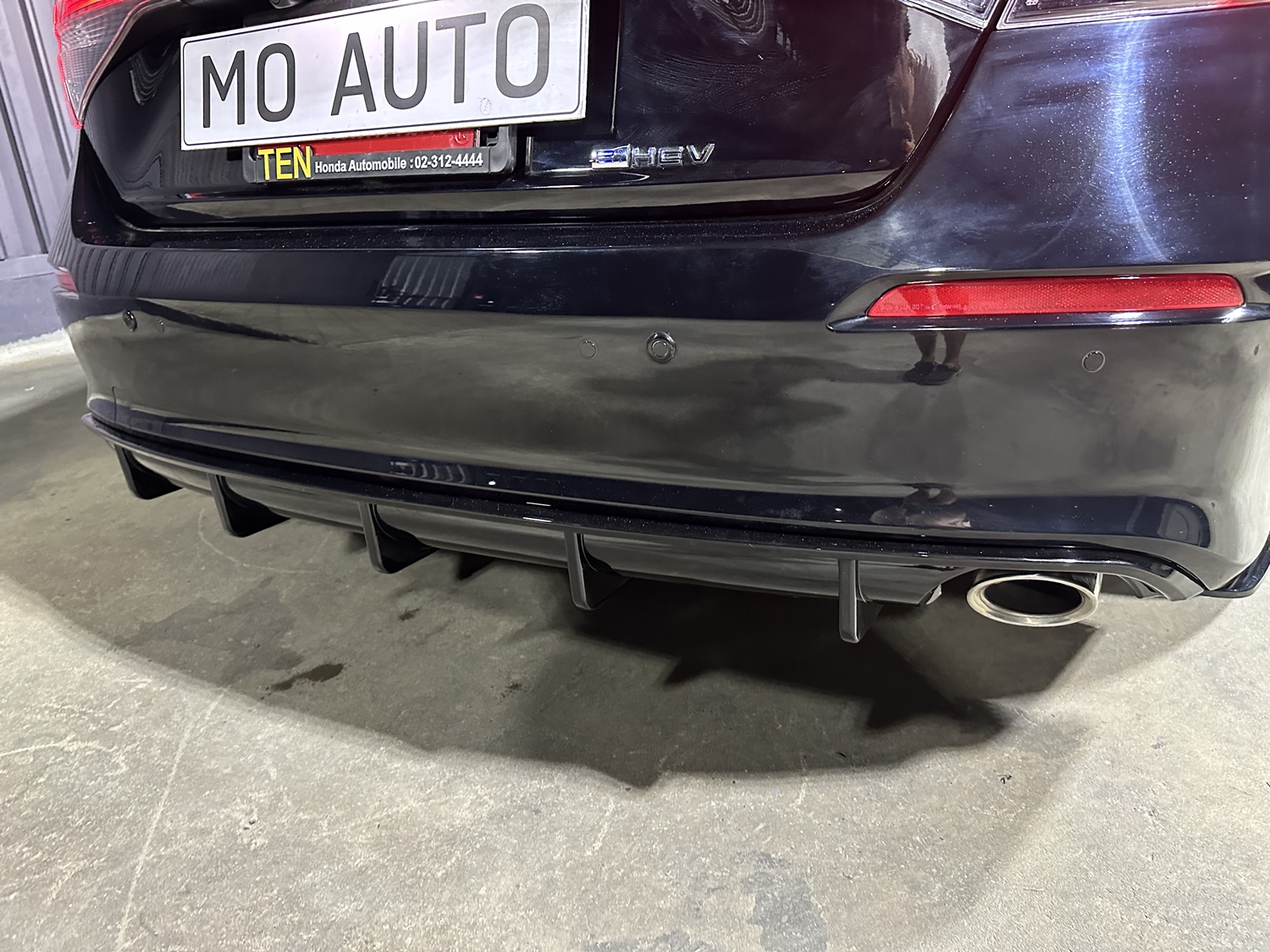 ดิฟหลัง M-SPORT ดำเงา V2 CIVIC FE