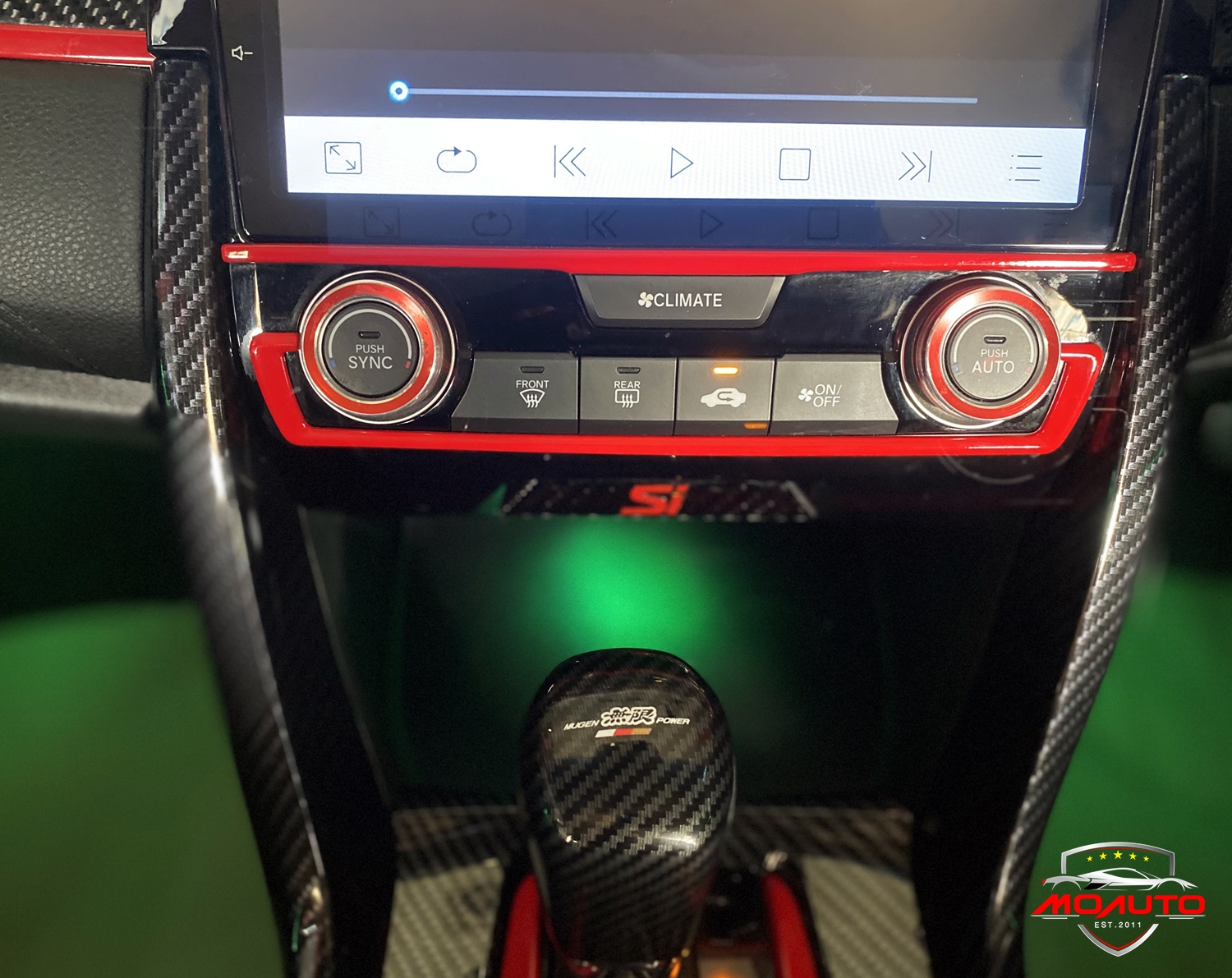 ไฟ Ambient light ตรงรุ่น V1 CIVIC FC / FK